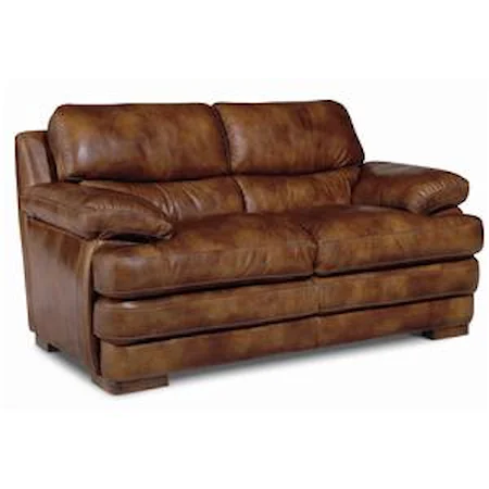 Leather Love Seat